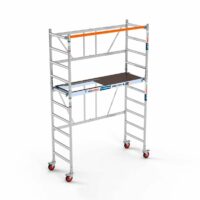 Andamio Plegable Aluminio 3.85 m de Altura de Trabajo