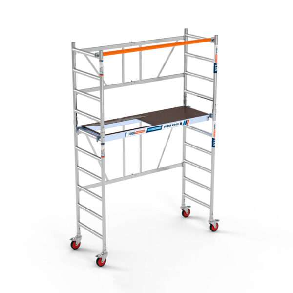 Andamio Plegable Aluminio 3.85 m de Altura de Trabajo