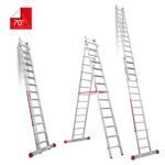 Escalera Extensible Doble Faraone EN1414 n° peldaños 14 - Imagen 6