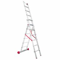 Escalera Extensible Triple Faraone EN1506 n° peldaños 6 - Imagen 5
