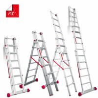 Escalera Extensible Triple Faraone EN1506 n° peldaños 6 - Imagen 7