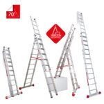 Escalera Extensible Triple Faraone EN1510 n° peldaños 10 - Imagen 7