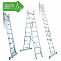 Escalera de bricolaje de 2 tramos ES-DOBLE9 n° peldaños 9 - Imagen 5