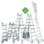 Escalera telescópica multiusos de uso bricolaje ES-TELE5x4 - Imagen 7