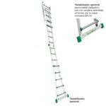Escalera telescópica multiusos de uso bricolaje ES-TELE5x4 - Imagen 5