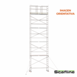 Andamio Aluminio Scafline (by Altrex) Torre PRO 90×190, Altura de Trabajo 10.2 m