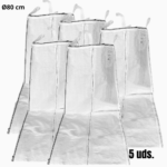 Bajante de escombros flexible Ø80 cm PACK 5 uds.