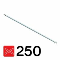 Larguero Diagonal para 2.50 m EUROSCAFFOLD - Imagen 2