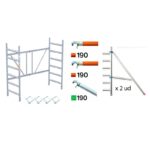 MÓDULO AMPLIACIÓN 75, Euroscaffold de 3,00m a 4,70m⁣ A