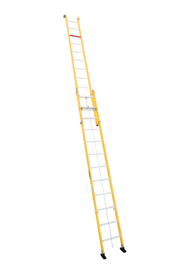 Escalera de Fibra Extensible Cuerda