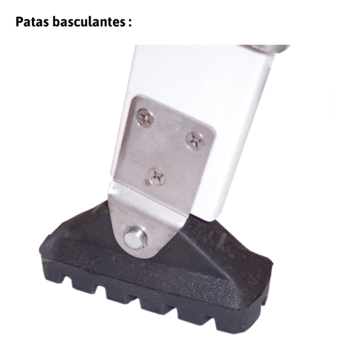 Escalera extensible de 2 tramos de fibra de vidrio 2TFVE-450 Faraone n° peldaños 2x16 - Imagen 8