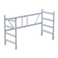 Andamio Plegable Aluminio 3.85 m de Altura de Trabajo y barras extra - Imagen 7