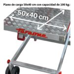 Escalera con plataforma y plano de carga eléctrico 10 peldaños - PICK Faraone - Imagen 4
