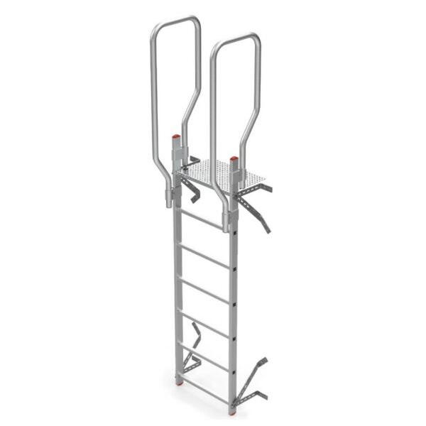 Escalera vertical de seguridad SVS0-124 sin jaula de protección Faraone