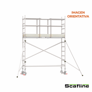 Andamio Aluminio Scafline (by Altrex) Torre ECO PRO 90×250, Altura de Trabajo 4.2 m.