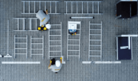 Elevador eléctrico de escalera para paneles solares. Carga máxima 125 Kg - Imagen 3