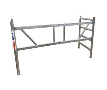 Andamio plegable 90x190cm 3,85m AT plataforma CON trampilla, estabilizadores y plat. 30 cm - Imagen 7