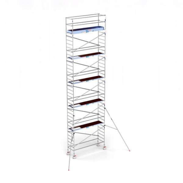 Andamio Aluminio Torre PRO 90x305, Altura de Trabajo 12.2 m