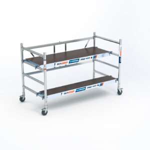 Andamio plegable de aluminio 90 x 190 cm 3 m altura trabajo READY