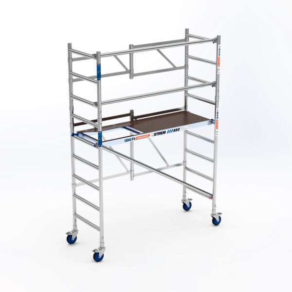 Andamio plegable XTREM 75x190 con barras extra – Altura de trabajo 3,65 m