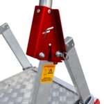 Escalera de aluminio plegable 3 peldaños PL-C3 (Regulable en altura) - Imagen 5