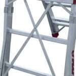 Escalera plegable PLS-COMPACT 3 peldaños y altura regulable - Imagen 9