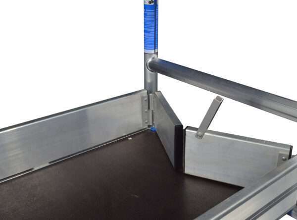 Rodapiés con bisagras para andamios móviles 135x190 cm