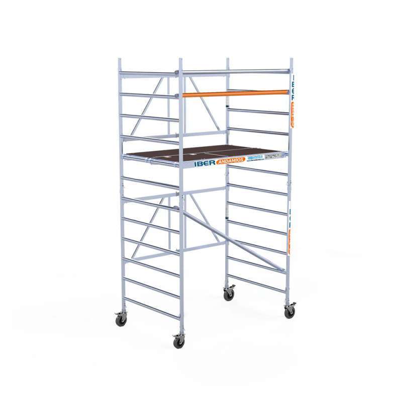 Andamios plegables de aluminio