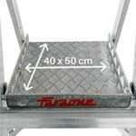 Escalera plegable PLS-COMPACT 3 peldaños y altura regulable - Imagen 10