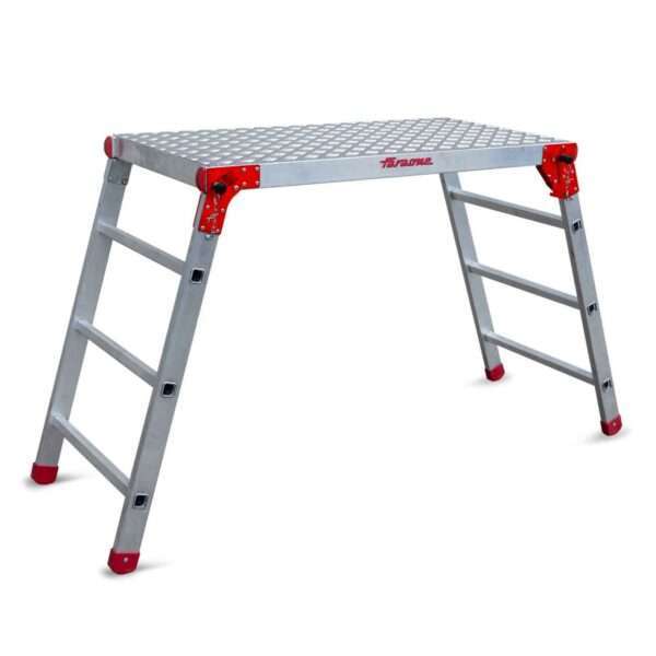 Plataforma de trabajo plegable para uso profesional PLAF4 4 peldaños