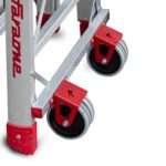 Escalera de aluminio plegable 3 peldaños PL-C3 (Regulable en altura) - Imagen 8