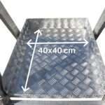 Escalera PL-PICKING de aluminio para picking - 4 peldaños - Imagen 9