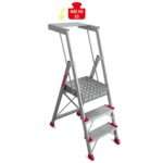 Escalera PL-PICKING de aluminio para picking - 4 peldaños - Imagen 6