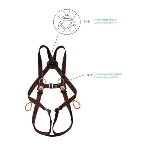 Arnés anticaídas 21-C ATEX