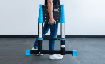 escalera black and blue