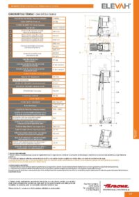 Elevador para Picking con Carga Desde el Suelo Elevah 6 TFL | Altura 6,00 m - Imagen 2