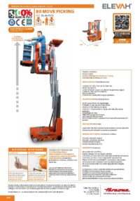Elevador Autopropulsado para Picking Elevah 80 Move | Altura 7,78 m - Imagen 3