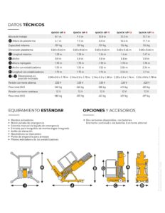 Elevador Unipersonal Vertical Haulotte Quick Up 11 - Imagen 6