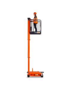 Plataforma Elevadora Eléctrica de Mástil Doble Nano 35 | Altura 5,50 m - Imagen 3