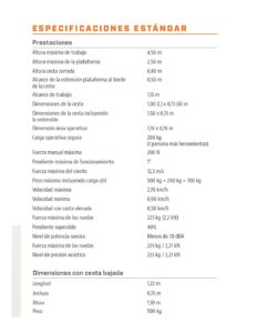 Plataforma Autopropulsada con Voladizo Extensible Nano SP | Altura 4,50 m - Imagen 6