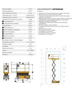 Plataforma Elevadora de Tijera Eléctrica Haulotte Optimum 8 | Altura 7,77 m - Imagen 4