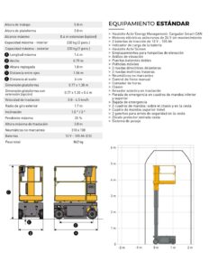 Plataforma Elevadora Autopropulsada Haulotte STAR 6 | Altura 5,8 m - Imagen 4
