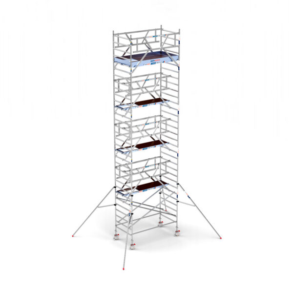 Torre Andamio PRO DOBLE SAFE 135x250 - 10,20 m Altura de trabajo