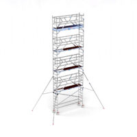 Torre Andamio PRO DOBLE SAFE 75x305 - 10,20 m Altura de trabajo