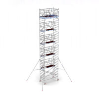 Torre Andamio PRO DOBLE SAFE 135x250 - 12,20 m Altura de trabajo