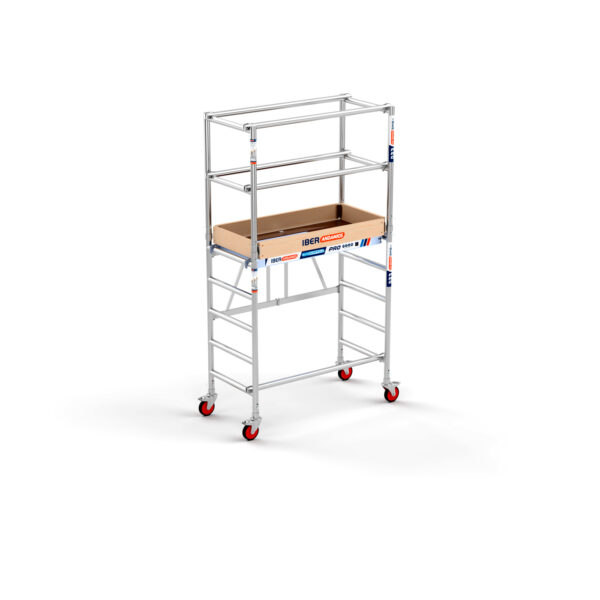 Andamio plegable COMPACT MÓDULO 1+2 - 75x150 - 3,50 m Altura de trabajo