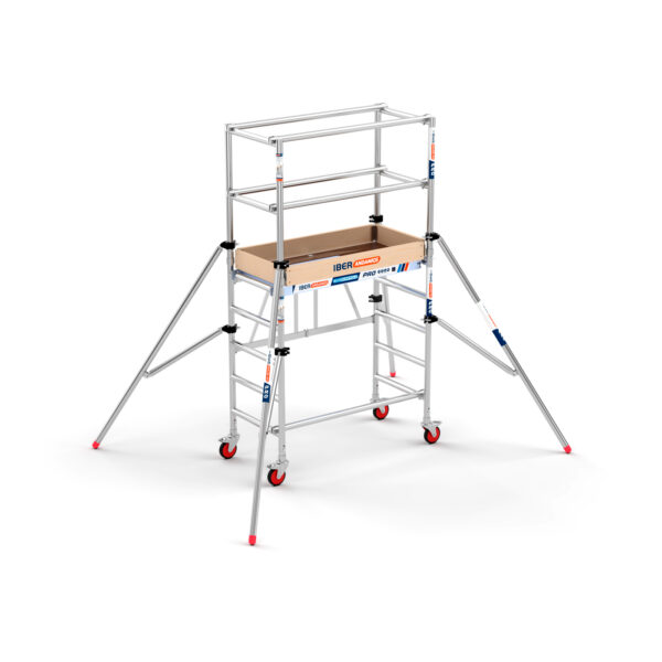 Andamio plegable COMPACT MÓDULO 1+2 - 75x150 - 3,50 m Altura de trabajo