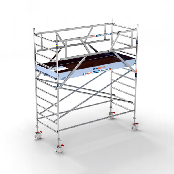 Torre Andamio PRO DOBLE SAFE 135x305 - 4,20 m Altura de trabajo
