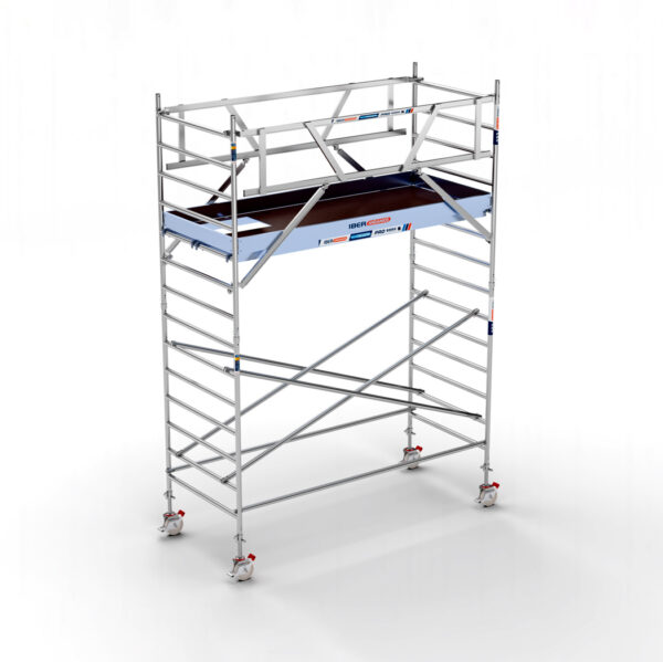 Torre Andamio PRO DOBLE SAFE 135x305 - 5,20 m Altura de trabajo