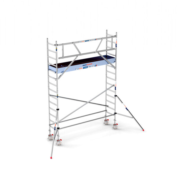 Torre Andamio PRO SAFE 75x305 - 5,20 m Altura de trabajo
